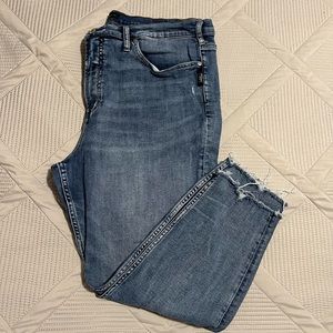 Silver jean plus 22 light wash skinny